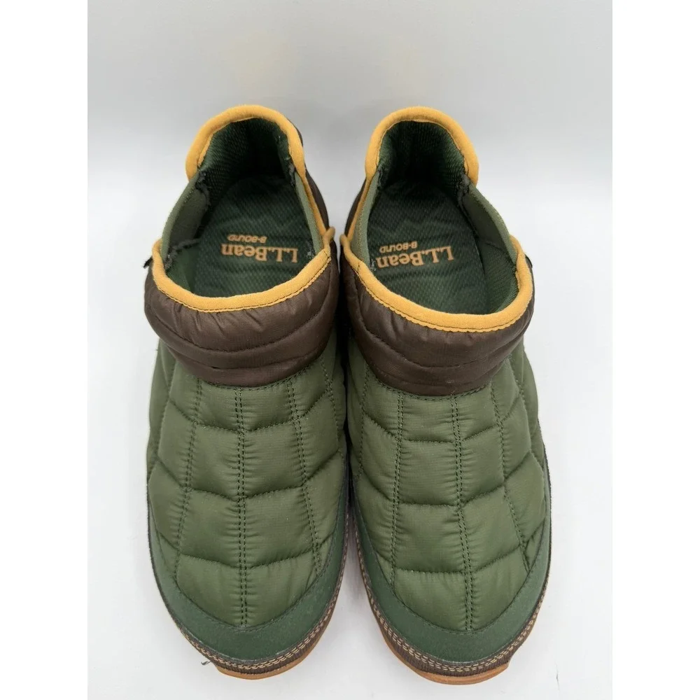 L.L.Bean Men's‎ Mountain Classic Quilted Ankle Boots II Adobe/Deep Olive 10 M
